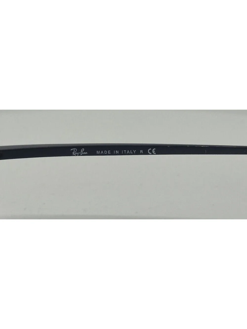Ray-Ban RB3162 Sleek 006 52-19 Black Metal Eyeglasses Frame Full Rim Sunglasses